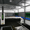 FL-L1560FH-8000-IPG Станок лазерной резки с ЧПУ для листового металла с кабинетной защитой