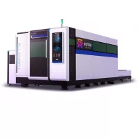 FL-L2040FEHR-10000-D350-Raycus Лазерный станок для резки листового металла и труб со сменным столом и кабинетной защитой